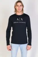 Мужской лонгслив ARMANI EXCHANGE, Цвет: темно-синий, Размер: S