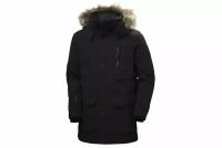 Куртка парка мужская, Helly Hansen, LONGYEAR II PARKA, цвет черный, размер XL
