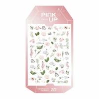 Наклейки для ногтей PINK UP DECOR LIMITED COLLECTION 2D переводные тон 155