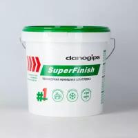 Danogips Super Finish шпаклевка готовая полимерная финишная белая 5кг