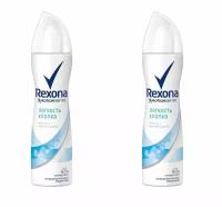 Rexona Дезодорант спрей женский Легкость хлопка 150 мл, 2 шт