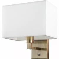 Светильник бра с выключателем Arte lamp A9248AP-1AB Hall