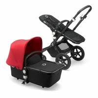 Коляска 2 в1 Bugaboo Cameleon3 Plus Complete ME BLACK/BLACK-RED S002139010