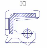 Сальник (манжета арм.) 12x22x5.5 TC Viton 80-N03-C-C NAK