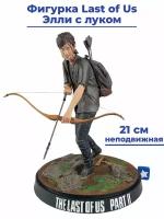 Фигурка Last of Us Элли с луком Ласт оф ас Одни из нас подставка 21 см