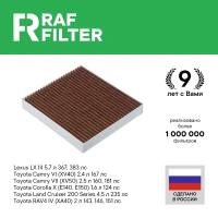 Фильтр Салона RAF FILTER арт. ec002toxy