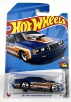 Hot Wheels Машинка базовой коллекции `86 FORD THUNDERBIRD PRO STOCK синяя 5785/HKH32