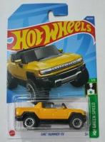 Машинка детская Hot Wheels коллекционная GMC HUMMER EV жёлтый