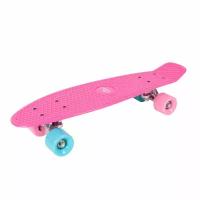 Скейтборд HUDORA Retro Skate Wonders, розовый 12152