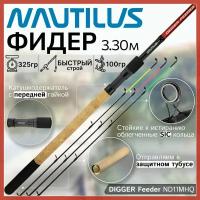 Фидер Nautilus DIGGER Feeder ND11MHQ (3.30м до 100гр)