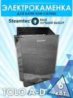 Электрическая печь Steamtec TOLO-A60-D3, 6кВт, с выносным пультом управления в комплекте