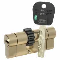 Цилиндр Mul-t-Lock Integrator B-S ключ-ключ (размер 43х33 мм) - Латунь, Шестеренка