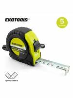 Рулетка строительная 5м х 18мм прорезиненная EcoTools