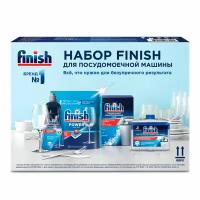 Набор Стартовый д/ПММ Finish Таб 845г Соль 700г Опол 400мл Чист. ср 250 мл