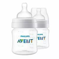 Бутылочка Philips Avent Anti-colic 125мл с 0месяцев 2шт SCF810/27