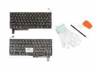 Keyboard / Клавиатура для Apple MacBook Pro 15 A1286 Mid 2009 - Mid 2012 с SD (ZeepDeep Haptic) прямой Enter RUS РСТ