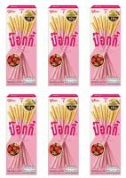 Glico Печенье Pocky Клубника, 21 г, 6 уп