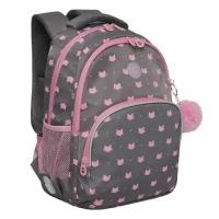 Рюкзак GRIZZLY школьный PINK CATS 40х27х20 см, RG-360-5/2