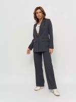 Костюм женский Olya Stoff брючный, деловой, офисный, вечерний, праздничный, нарядный, классический пиджак и широкие брюки