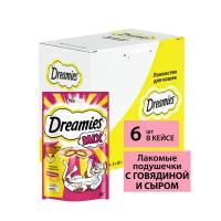 Лакомство для кошек Dreamies Подушечки Mix