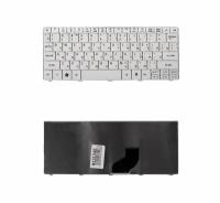 Keyboard / Клавиатура для ноутбука Acer для Aspire One 521, 532, 532H, 533, D255, D257, D260, D270, E350, em350, E355, ZE6, для One Happy, N55, Pav80, белая