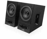 Колонки CBR CMS 590 Black, 2.0, питание 220 В, 2х5 Вт (10 Вт RMS)