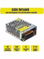 Блок питания 12V 3A 36w IP20