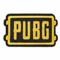 Нашивка, шеврон, патч (patch) PUBG, размер 7,5*4,5 см, 1 шт