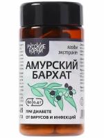 Экстракт Ягоды Бархата Амурского (противовоспалительный), 60 шт - "Русские Корни"