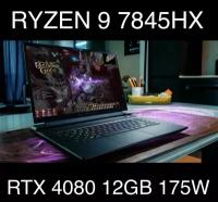 Игровой ноутбук Alienware M16 Ryzen 9 7845HX RTX 4080 16GB 1TB 2.5K 165HZ