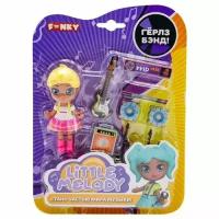 Набор с куклой Funky Toys Адель, в платье, с музыкальными аксессуарами