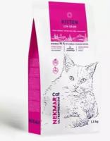 Nekmar Cat Low Grain Kitten Сухой корм для котят с низким содержанием зерна, 1,5 кг
