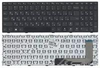 Клавиатура для ноутбука Lenovo IdeaPad 110-17ISK черная с рамкой