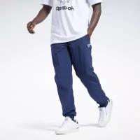 Брюки Reebok унисекс, Размер:2XL, Цвет:синий, Модель:CL F FR TRACKPANT