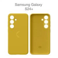 Силиконовый чехол COMMO Shield Case для Samsung Galaxy S24+, Commo Yellow