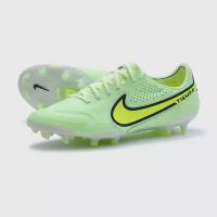 Бутсы Nike Tiempo Legend 9 Elite FG CZ8482-705, р-р 40RUS (8 US), Салатовый