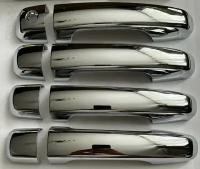 Хромированные накладки наружных ручек дверей для Тойота Лэнд Круйзер Прадо 150