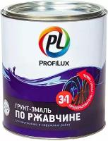 Profilux "Profilux / Профилюкс Грунт эмаль по ржавчине 3 в 1 Серая 0,9 кг