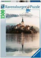 Пазл для взрослых Ravensburger 1500 деталей: Остров Блед. Словения