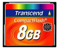 Карта памяти Transcend 8GB CompactFlash 133X TS8GCF133