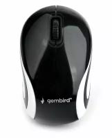 Мышь беспров. Gembird MUSW-610, 2.4ГГц, 1200 DPI, 3кн, черный
