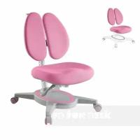 Эргономичное кресло FunDesk Primavera II Pink + чехол в подарок Розовый