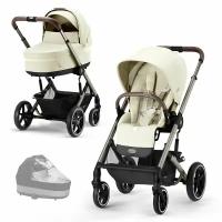 Коляска 2в1 Cybex Balios S Lux, цвет Seashell Beige TPE RC