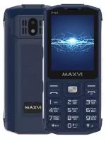 Телефон MAXVI P101 Global для РФ, 2 SIM, синий