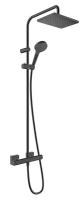 Ручной душ hansgrohe Vernis Shape Showerpipe 230 1jet с термостатом 26286