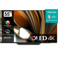 Hisense LCD, LED телевизоры 55" 55A85H черный 4K Ultra HD 120Hz DVB-T DVB-T2 DVB-C DVB-S DVB-S2 WiFi Smart TV RUS