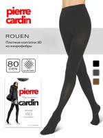 Колготки Pierre Cardin 80 ден ROUEN FUMO размер 4, женские колготки, капроновые колготки, колготки женские плотные, серые