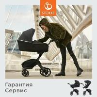 Коляска 2в1 Stokke XPLORY X Black/Rich black 571401/572101