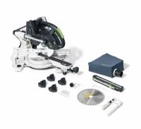 Аккумуляторная торцовочная пила с механизмом протяжки Festool KAPEX KSC 60 EB-Basic