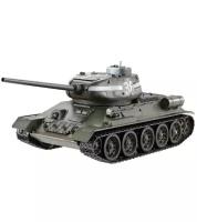 Радиоуправляемый танк Taigen Т-34/85 СССР 1:16 (зеленый, звук, дым V3) - AS3909-B-GREEN